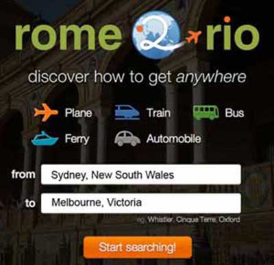 travel australia map